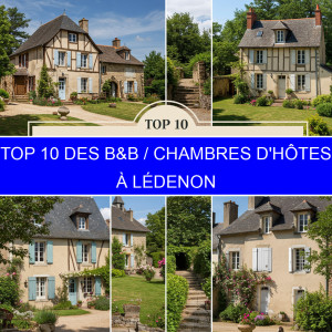 Top 2 des B&B / Chambres d'hôtes à Lédenon